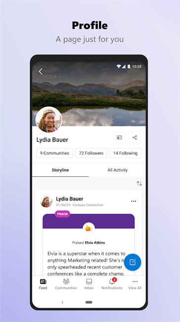 Microsoft Viva Engage app