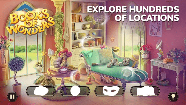 隐藏对象游戏奇迹之书游戏(hidden object games)