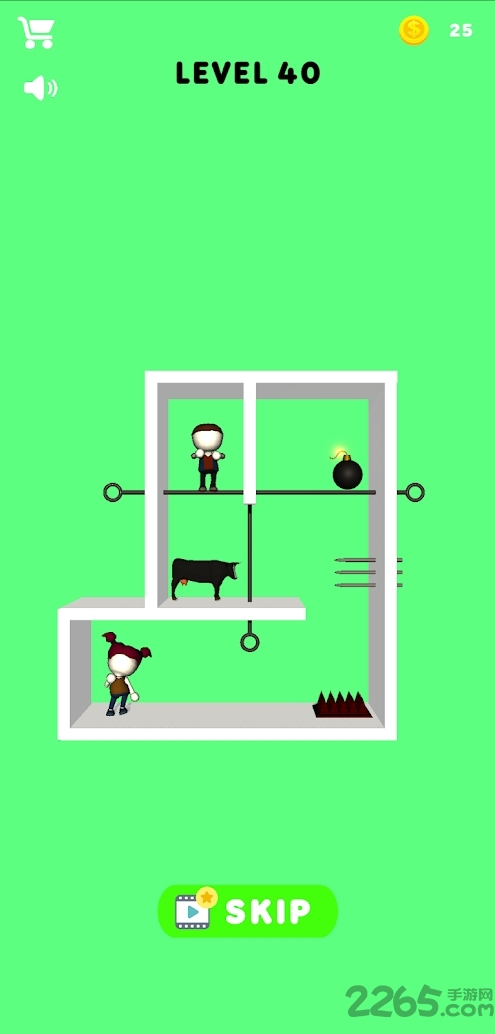 别针机关盒游戏