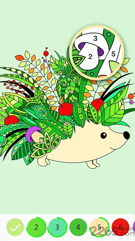 点击填色本游戏