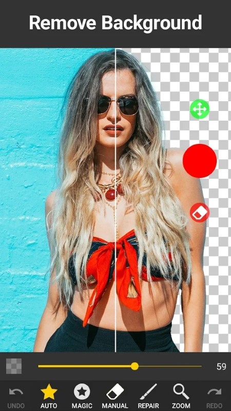 背景橡皮擦app(背景透明化)