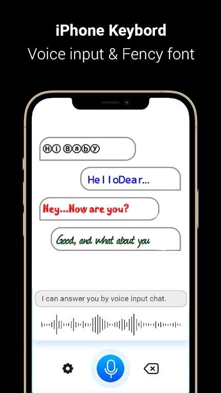 仿ios键盘输入法(keyboard for iphone)