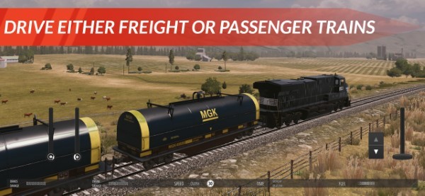 美国火车模拟器无限金币钻石版汉化最新版(train pro usa)