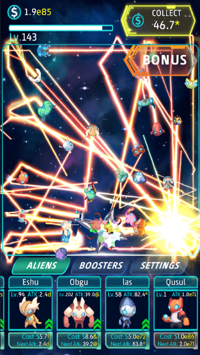 空闲外星人idle alien手游