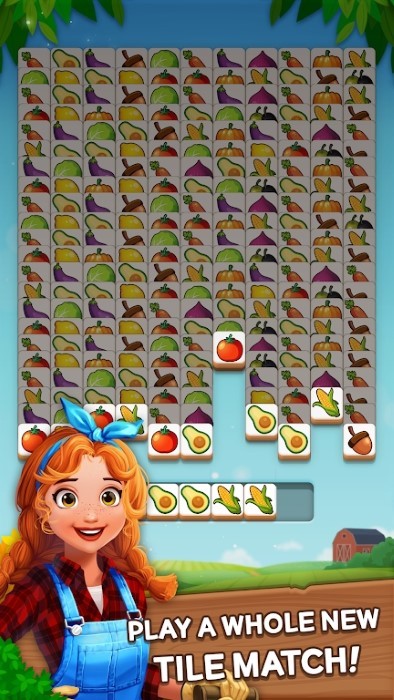 瓷砖点击消除游戏(tile match harvest)