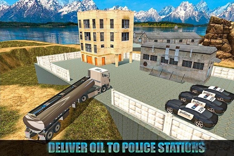 越野警察卡车运输游戏
