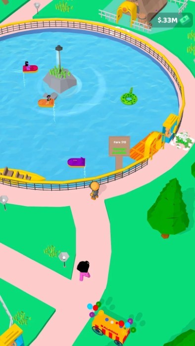 闲置主题公园游戏(sim sim park)