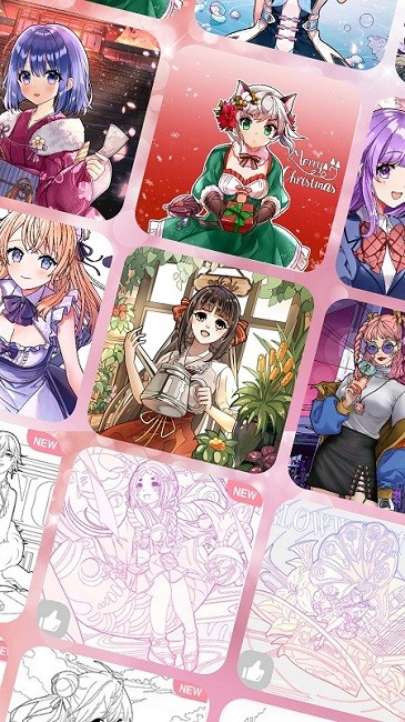 公主梦幻涂色最新版
