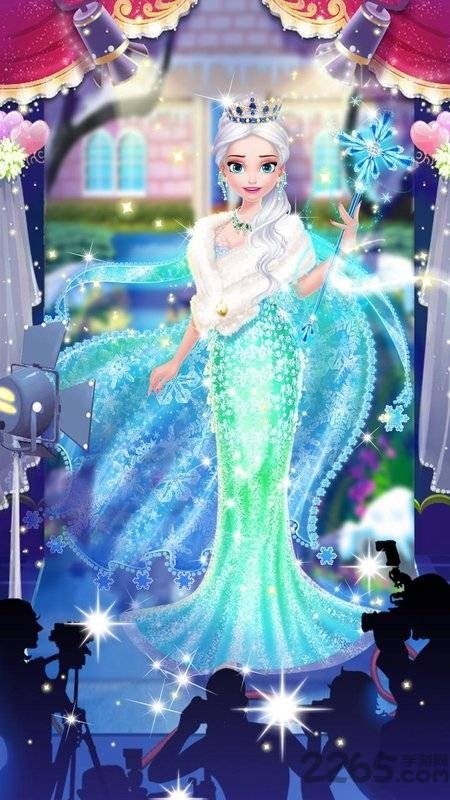 冰雪皇后梦幻化妆游戏