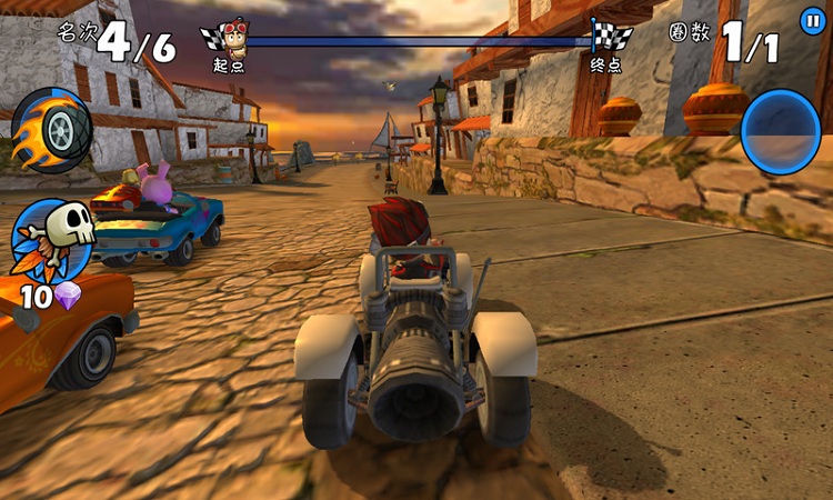4D极速沙滩赛车内购破解版