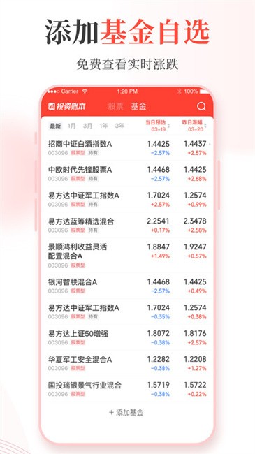 同花顺投资账本app