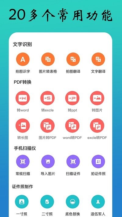 pdf扫描全能王软件