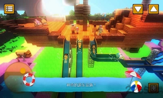 像素世界水上公园无限金币版游戏
