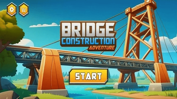 桥梁施工冒险游戏最新版(bridge contructor)