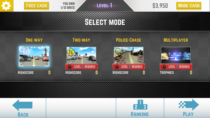 公路骑手破解版(Traffic Rider)