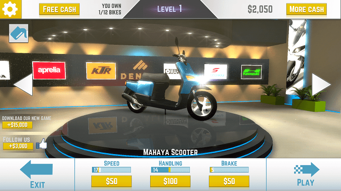 公路骑手破解版(Traffic Rider)