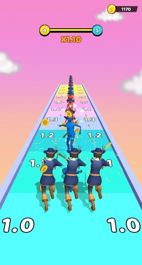 人类进化奔跑3d游戏