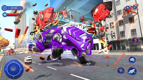 警察野熊机器人模拟器免费版