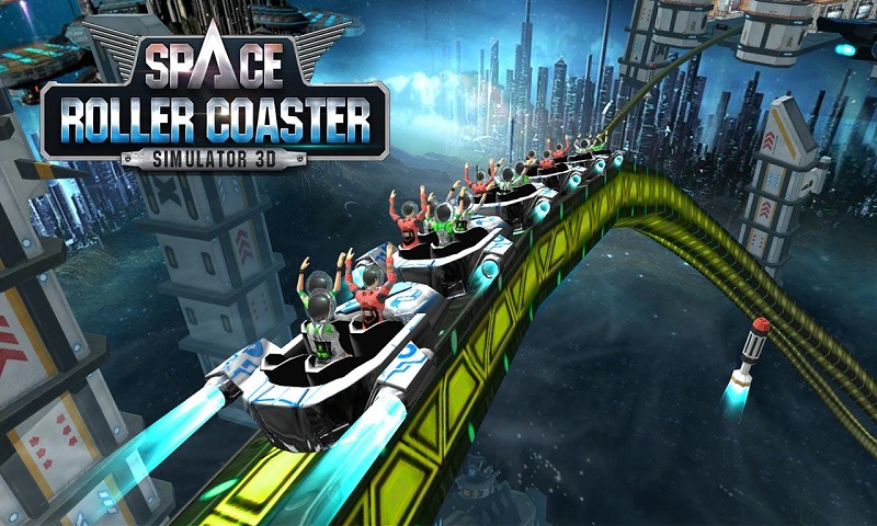 过山车模拟器空间无限金币版(Roller Coaster Simulator Space)