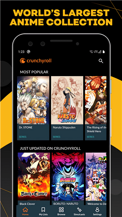 美国版b站Crunchyroll软件
