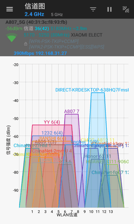 wifi信道app