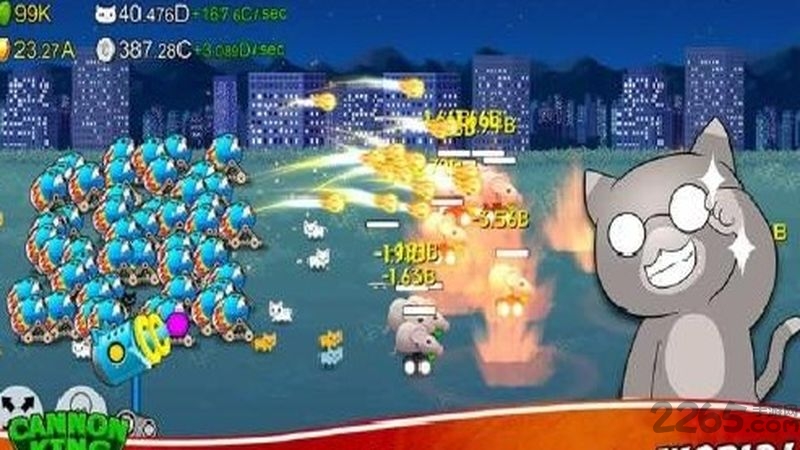 猫咪火炮团游戏