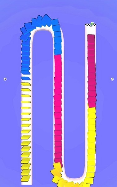 多米诺骨摆放跑游戏(domino string)