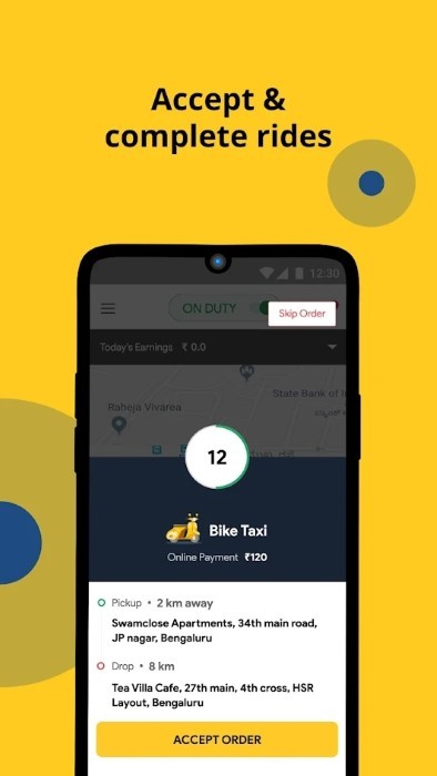 rapido captain app