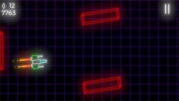 霓虹灯宇宙飞船手游