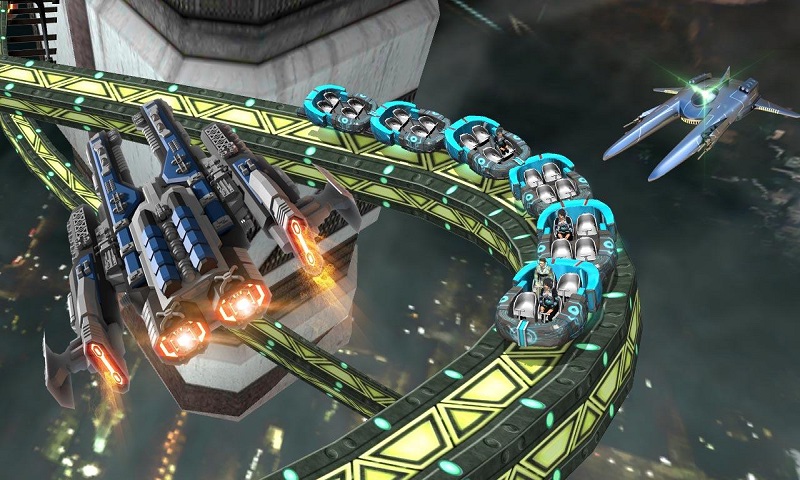 过山车模拟器空间无限金币版(Roller Coaster Simulator Space)