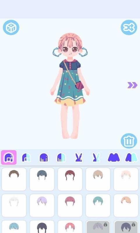 甜蜜萝莉换装手机游戏