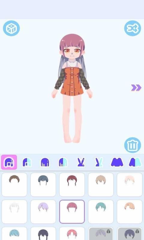 甜蜜萝莉换装手机游戏