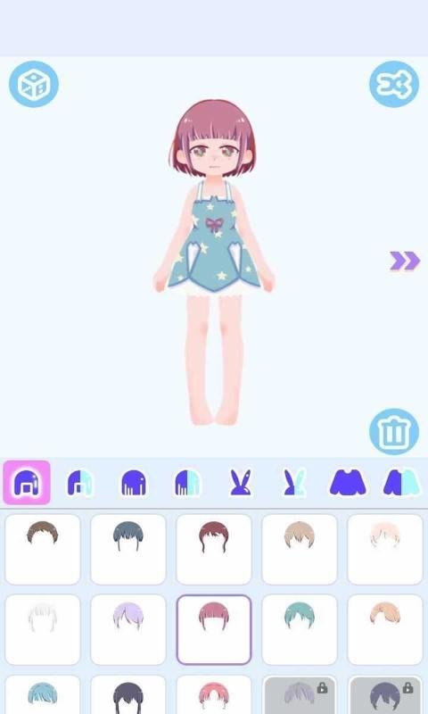 甜蜜萝莉换装手机游戏