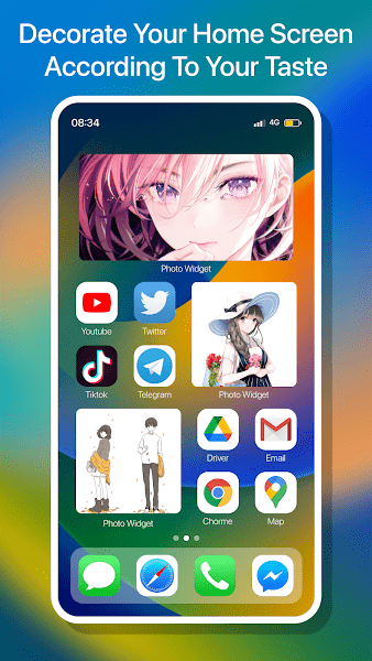 仿苹果ios16照片小组件photo widget apk