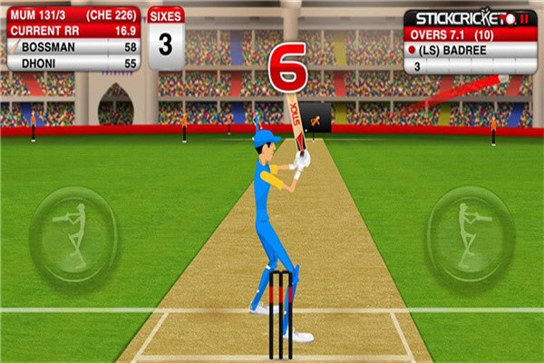 超级棒板球巨星最新版(stick cricket)