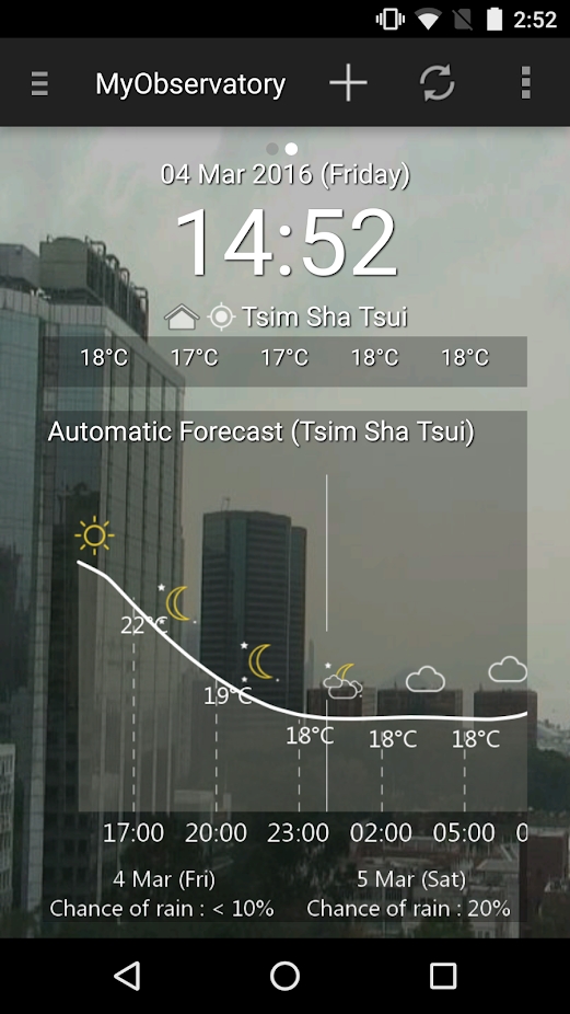 我的天文台app