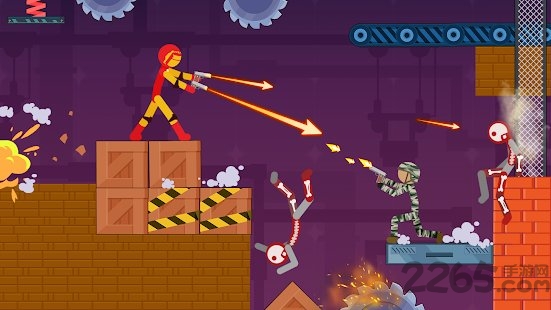 stickman destroy游戏