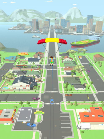跳伞大师3d游戏