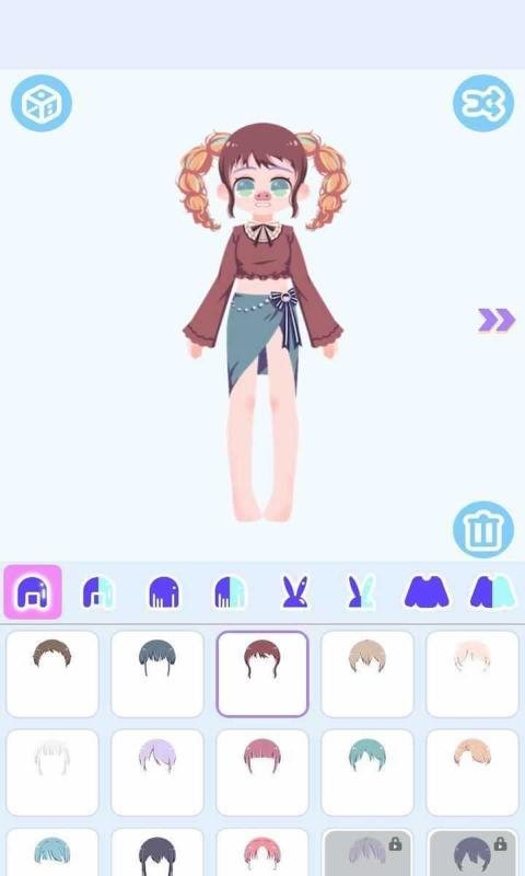 甜蜜萝莉换装手机游戏