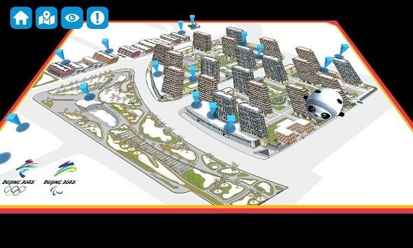 冬奥村ar地图app
