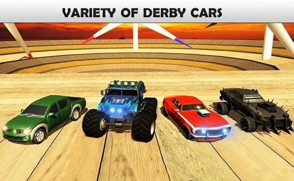 汽车碰撞攻击游戏(sumo car derby action)