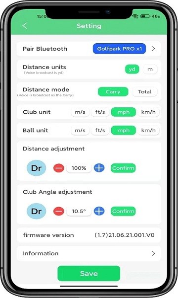 golfpark app