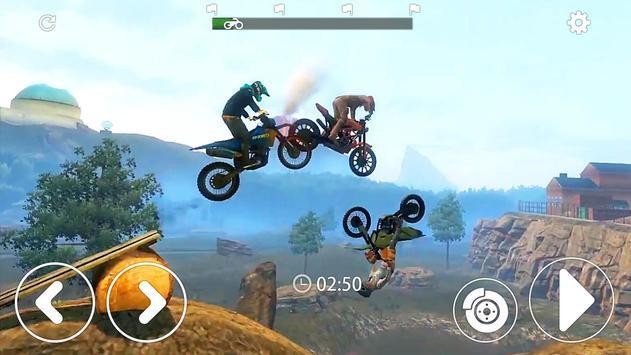 山地摩托车极限赛车游戏(mountain moto)