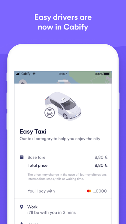 easy taxi app
