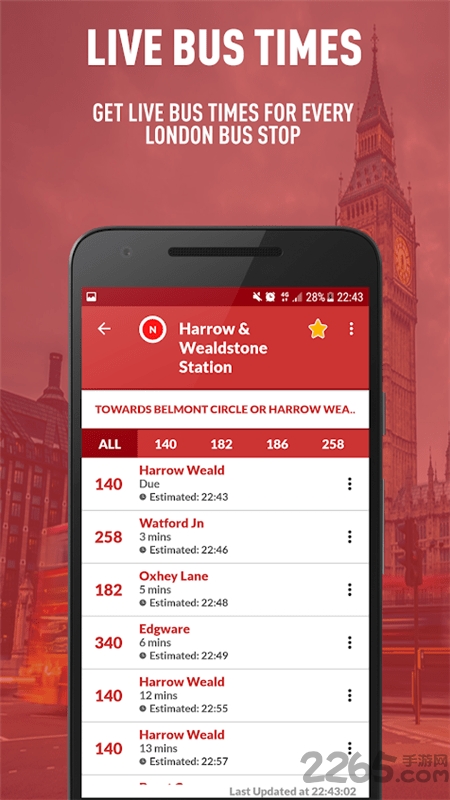 伦敦实时巴士时间表app