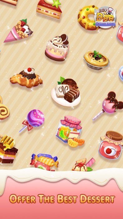空闲蜜蜂甜点故事游戏(idle bee dessert story)