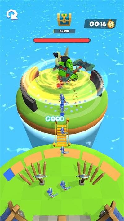 部落冲刺3d最新版(clans rush 3d)