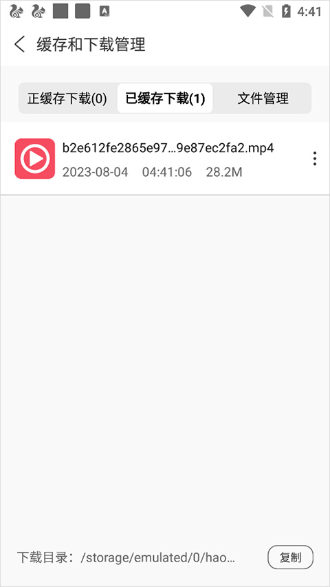 用via浏览器下载视频的方法