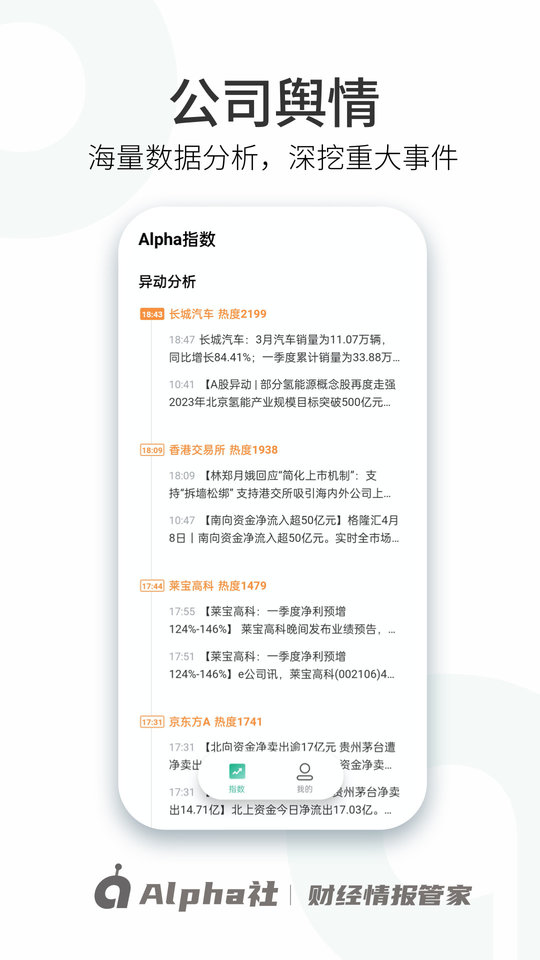 alpha社app