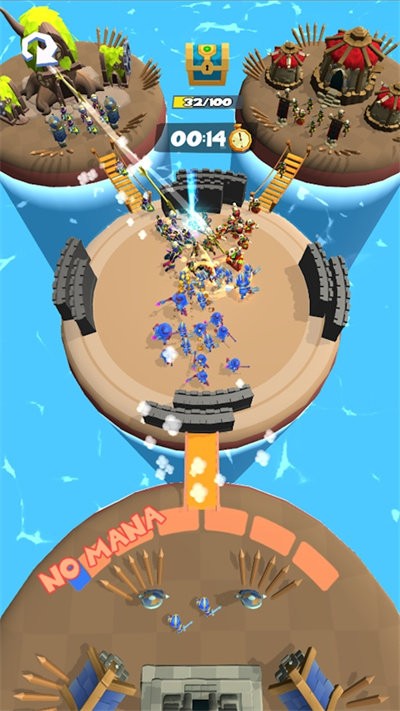 部落冲刺3d最新版(clans rush 3d)